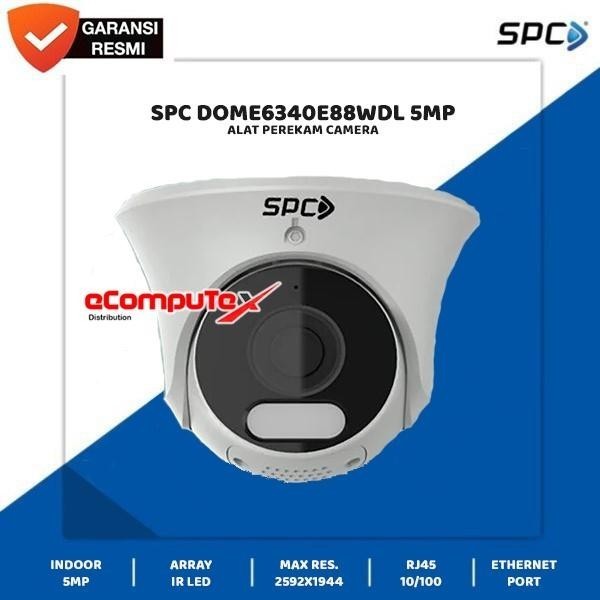 TKDN DOME6340E88WDL - Kamera IP Indoor 2MP dengan Teknologi H.265+