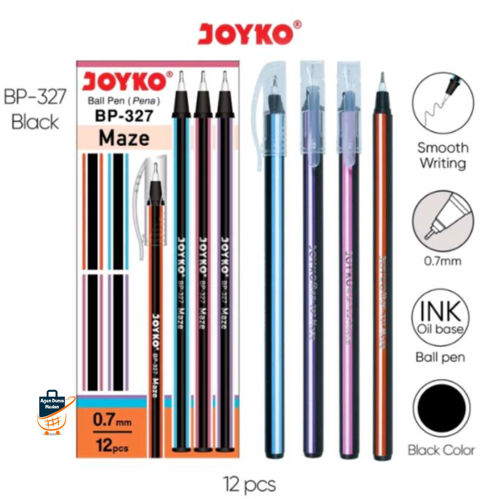 

Pulpen Joyko BP-327 Maze (12pc)