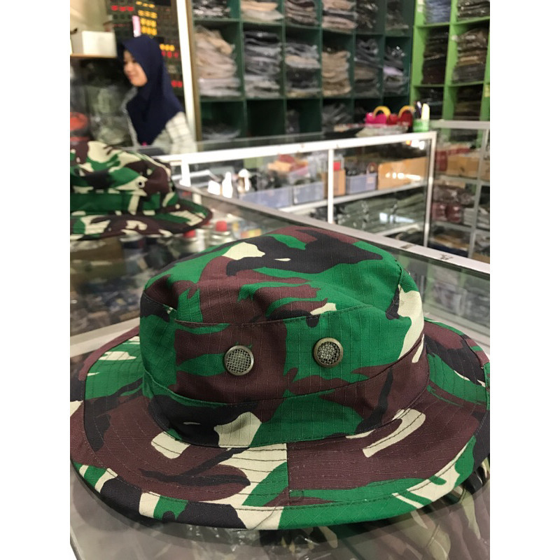 Topi Rimba TNI AD || TOPI RIMBA JATAH TNI AD