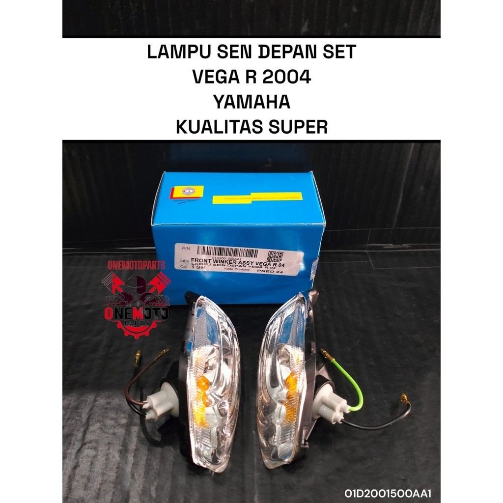 LAMPU SEIN SEN DEPAN SET VEGA R 2004 F1ZR YAMAHA KUALITAS SUPER