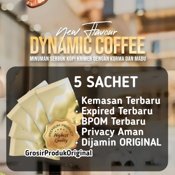 

AT Kopi Dynamic Original Terlaris 5 sachet