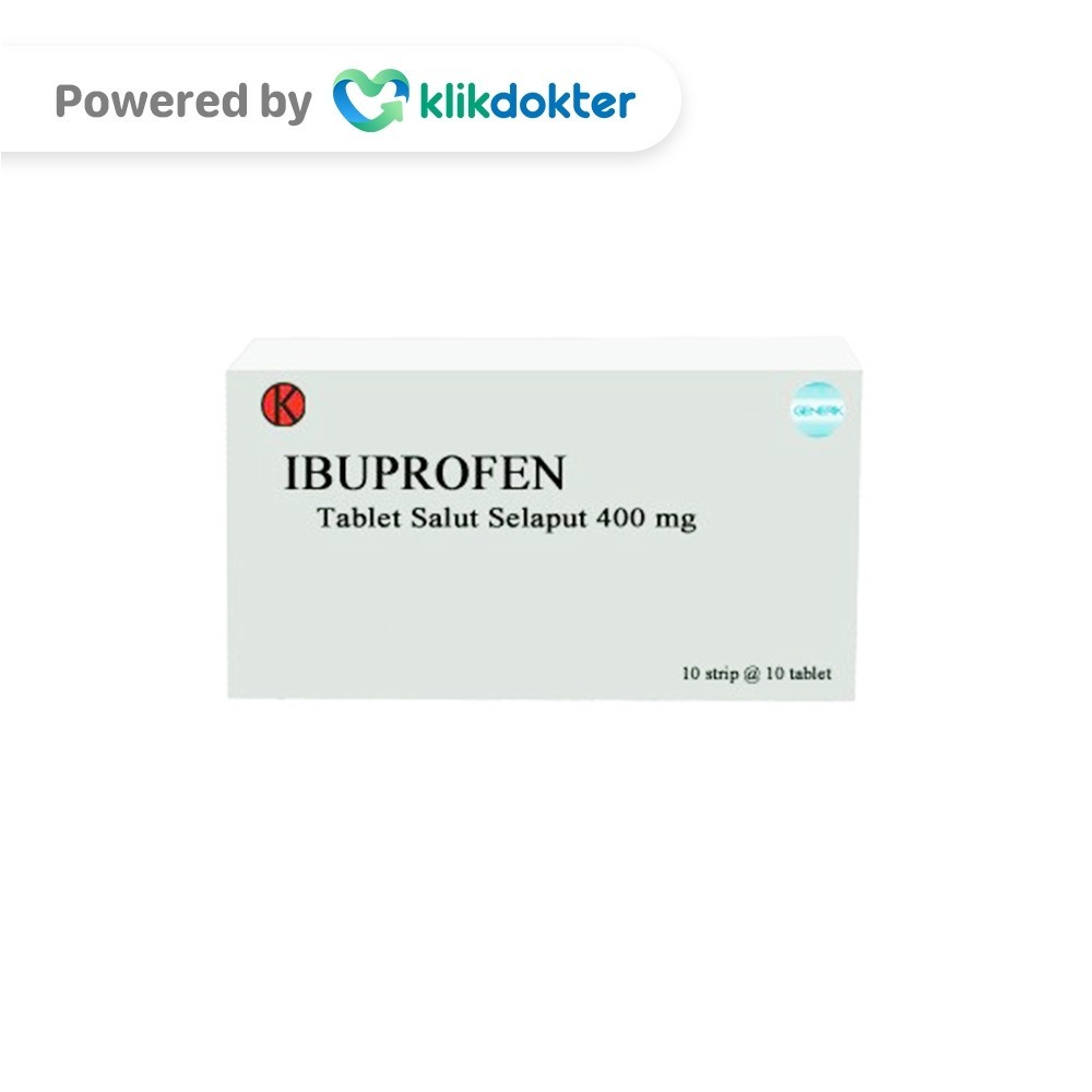 Ibuprofen 400mg 10 Tablet Generik