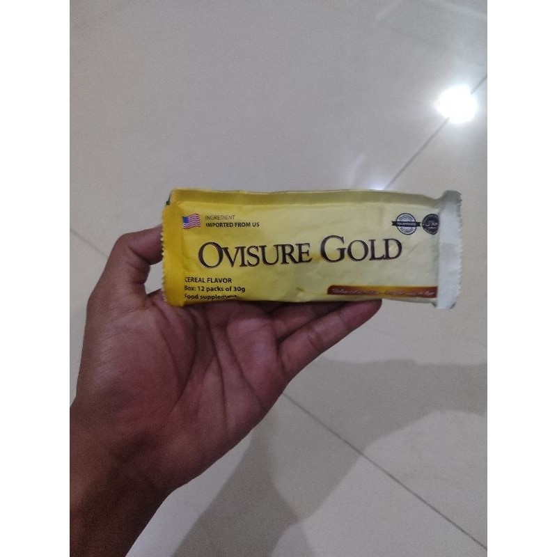 

OVISURE GOLD MILK Susu Usa Asli Original Susu Untuk Tulang Dan Sendi - Paket 1 Box