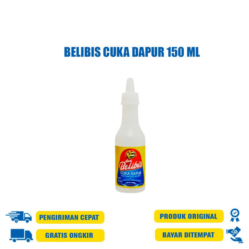 

BELIBIS CUKA DAPUR 150 ML/CUKA DAPUR