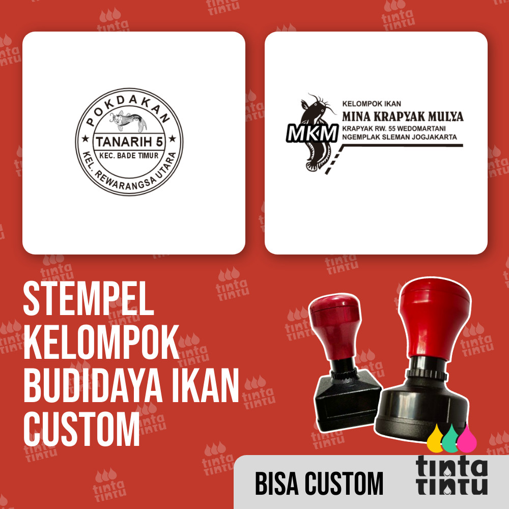 

Stempel Kelompok Budidaya Ikan Custom