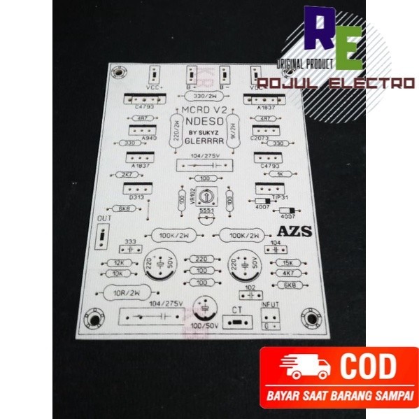 PCB MCRD V2 Ndeso Glerr Fiber