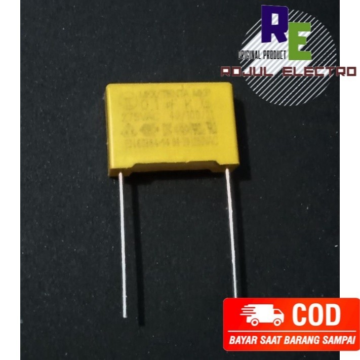 Capasitor MKM 100nF 275V 0,1uF 275V Besar