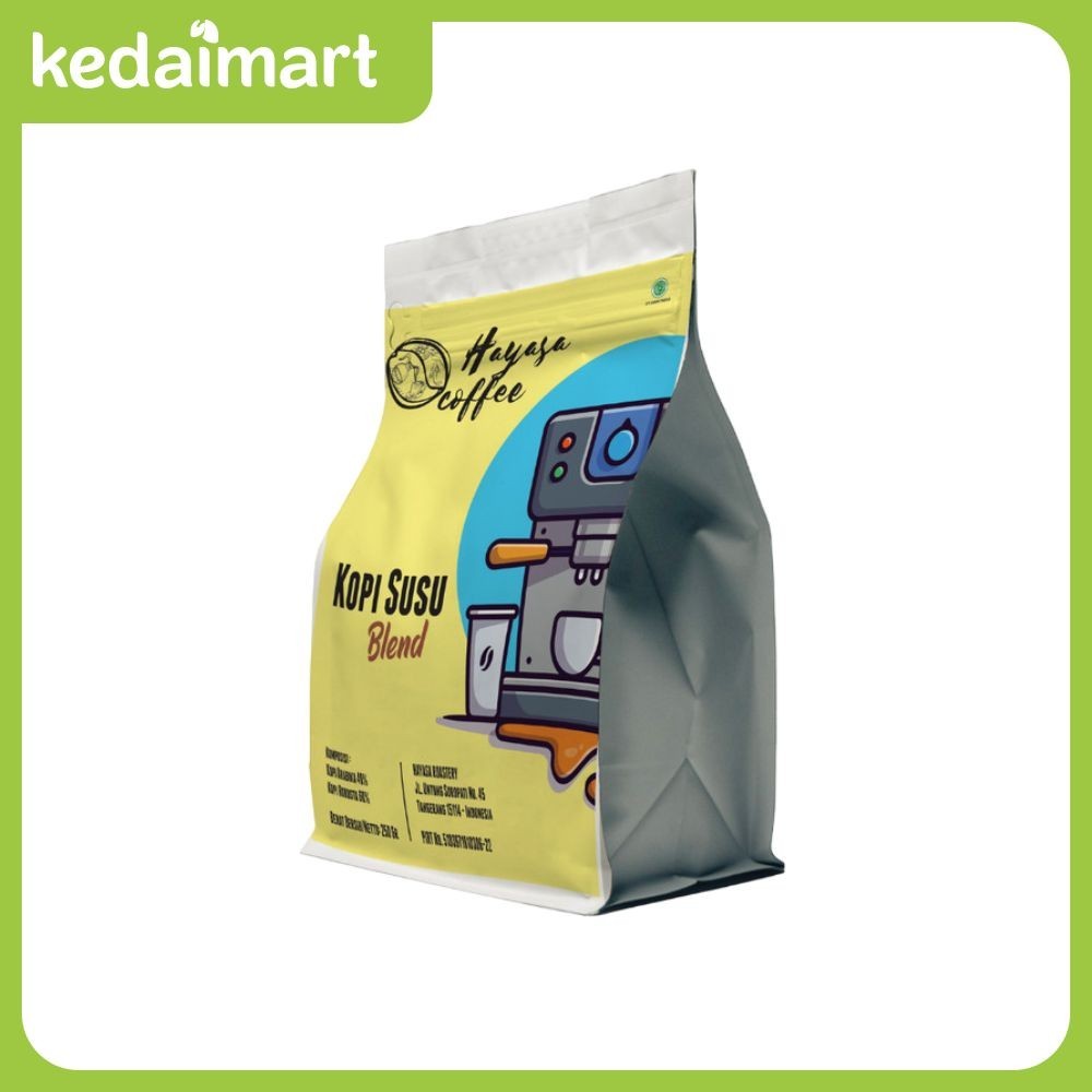 

Hayasa Kopi Susu Blend Bubuk Medium 250 Gram
