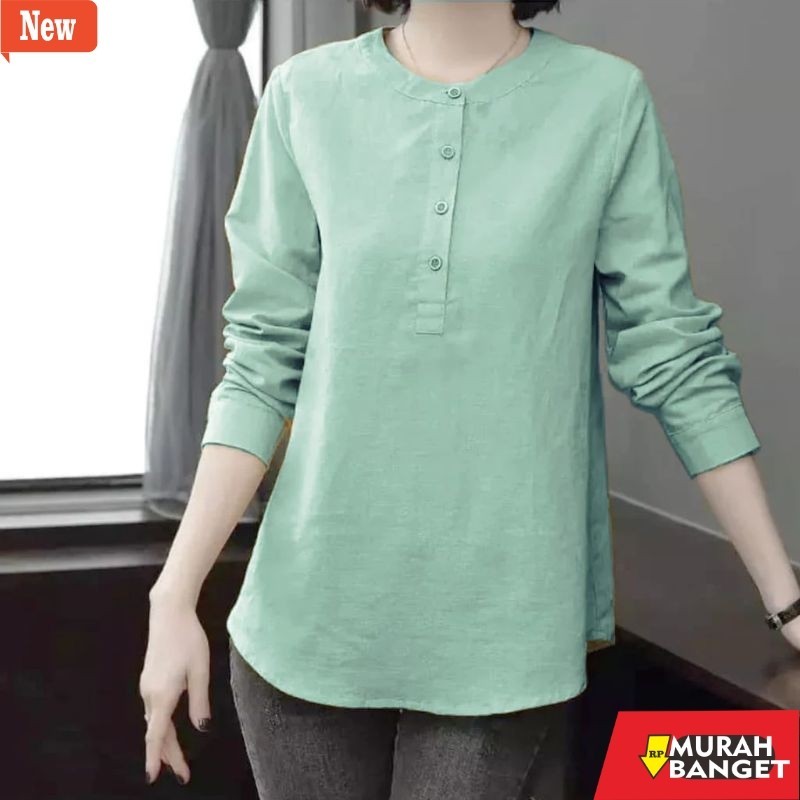 Atasan Wanita Kekinian SOYYA BLOUSE/BLOUSE KOREA/PAKAIAN WANITA TERBARU