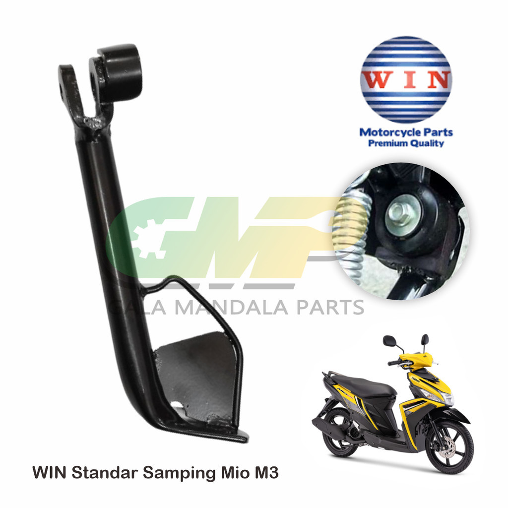 

Win Standar Samping Yamaha Mio 125 M3 2PH Besi Kuat Hitam Matic