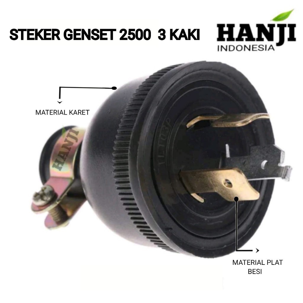 Steker genset 3 kaki