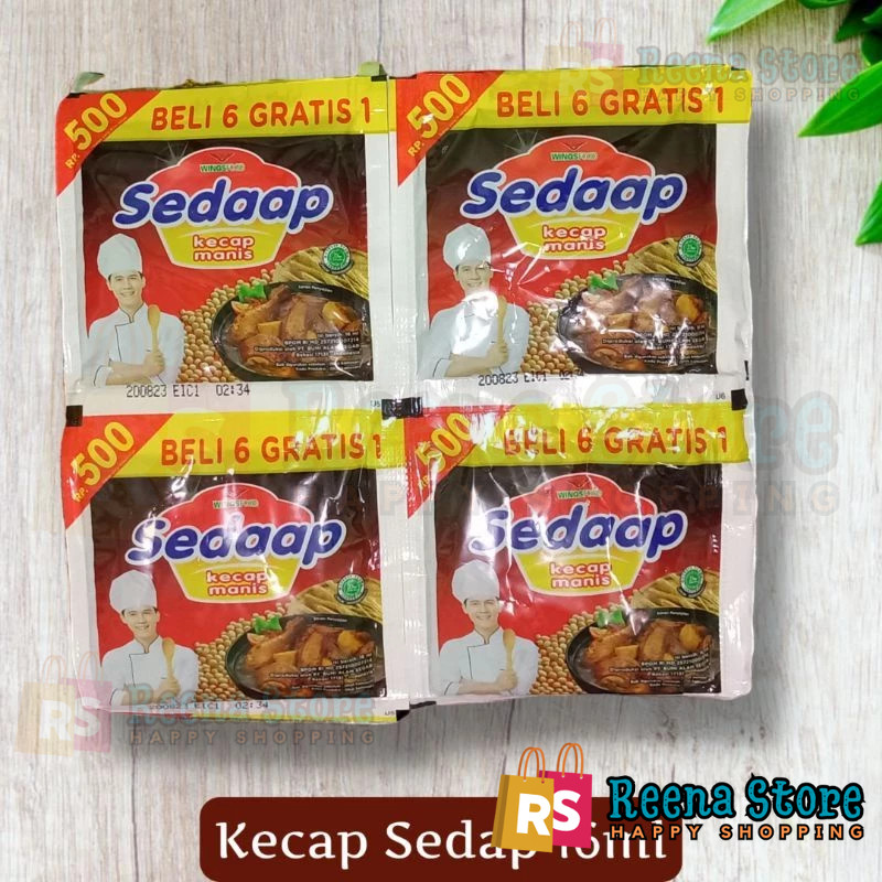 

Kecap Manis Sedaap Sedap Rencengan Kecap murah dan enak - Reena Store