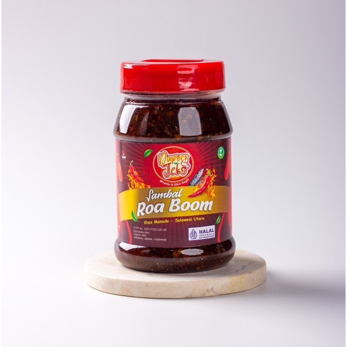 

Roux Sambal ikan roa khas Manado 300gr - 250