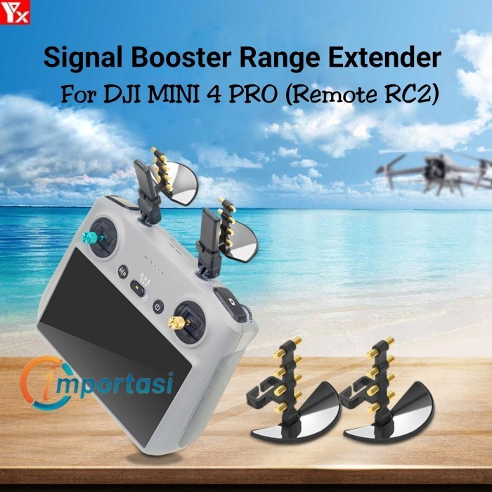 YX Signal Booster Antena Remote RC 2 Drone DJI Mini 4 Pro Mavic 3 Pro Range Extender