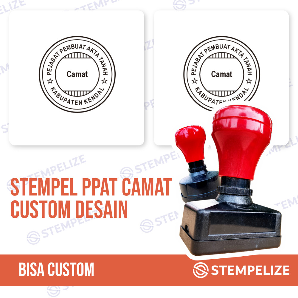 

Stempel PPAT Camat Custom Desain