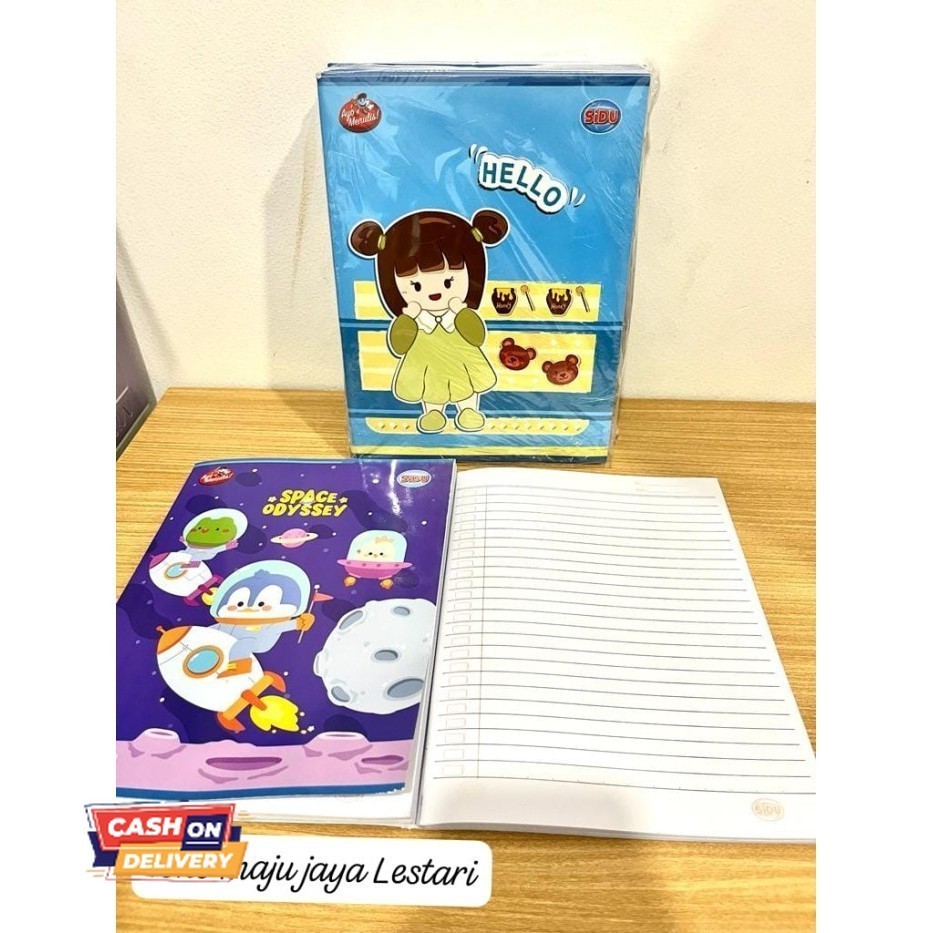 

✨LARIS✨ -Buku Tulis Sidu 58 lembar