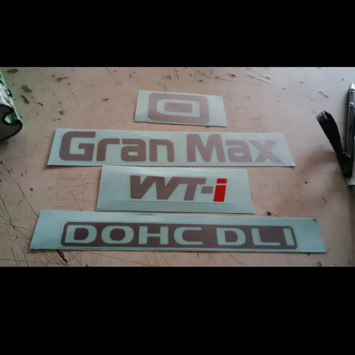stiker granmax minibus Murah