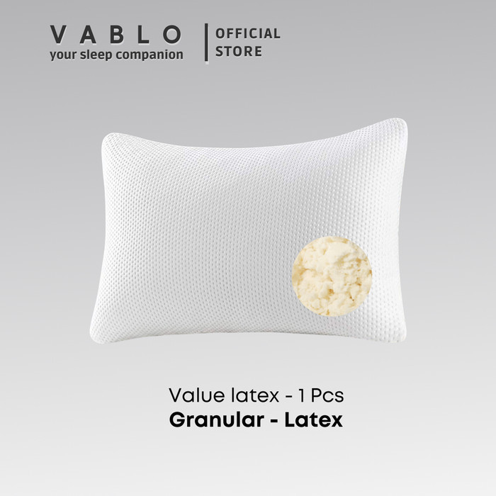 Vablo Value Granulatex Pillow - 1 pcs - natural latex pillow