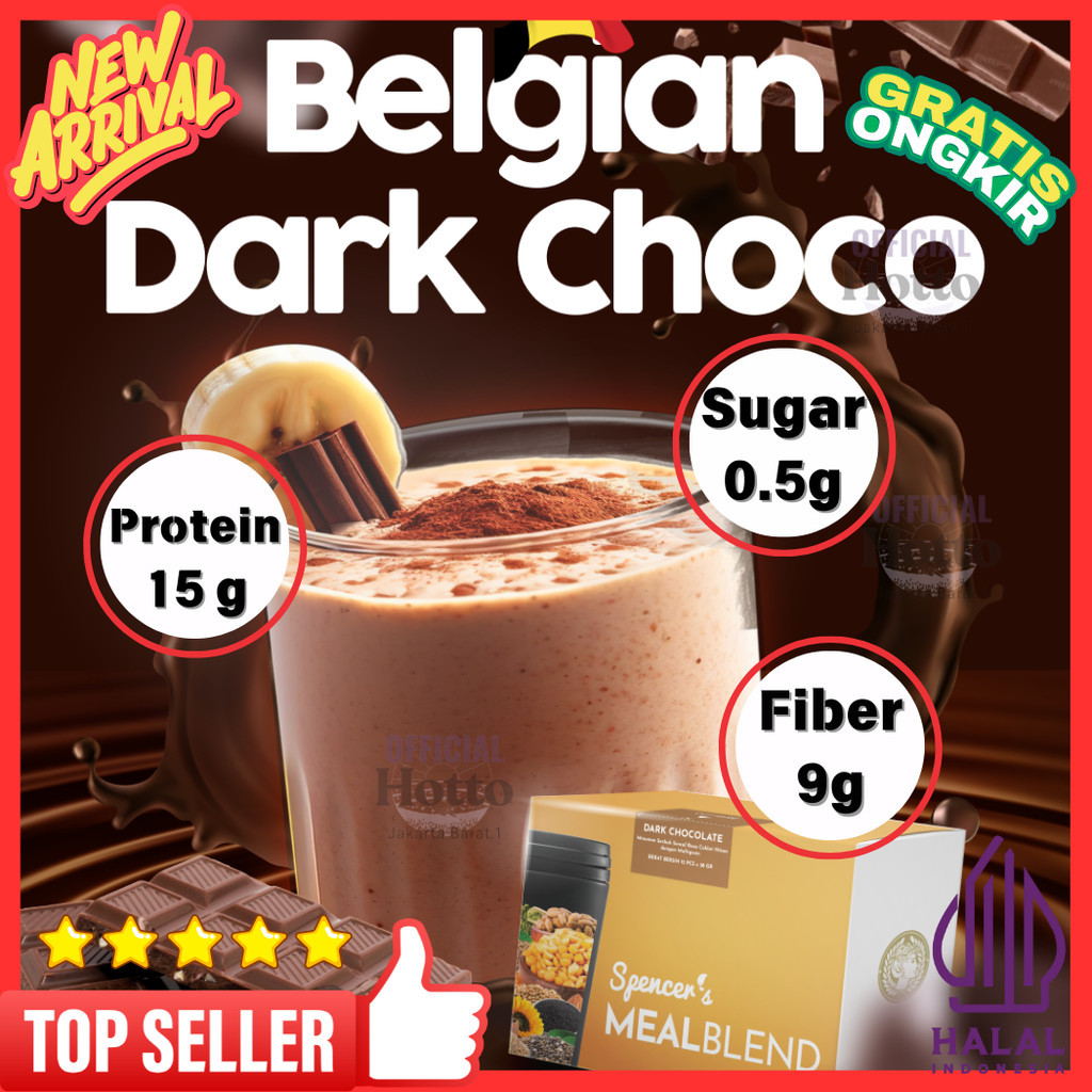 

PROMO!!! Spencer's MEALBLEND DARK CHOCO (MOST POPULAR) (1 BOX = 15 SACHET)