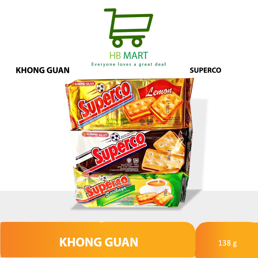 

Khong Guan Superco 138g / Khong Guan Superco Chocolate 138 gr