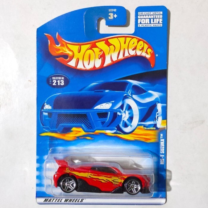 MST MS T Suzuka merah flame 2001 ET Sport 2 HOTWHEELS HOT WHEELS HW ORI