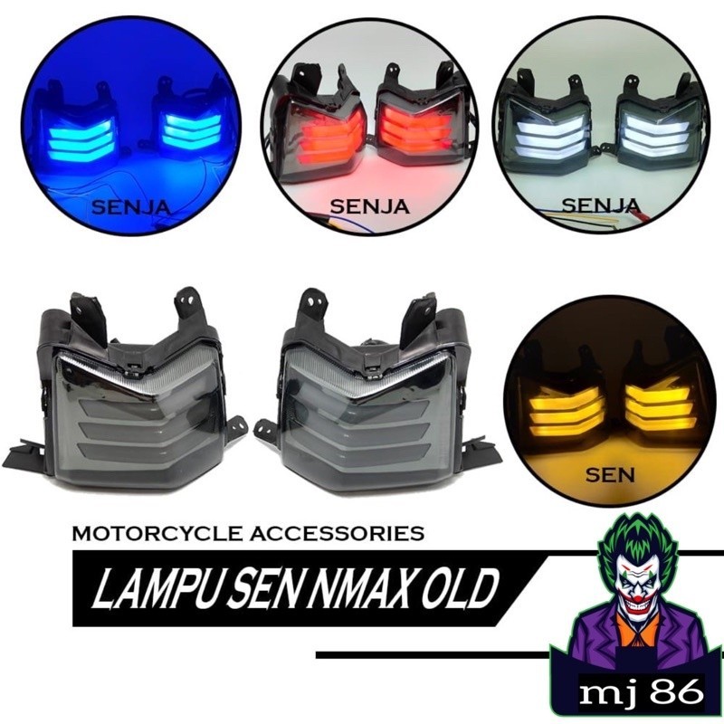 HLM- VARIASI- LAMPU SEN NMAX LED | LAMPU SEIN NMAX VARIASI | SEN NMAX RUNNING