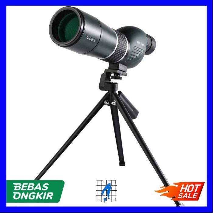 Teropong Monokular HD BAK4 FMC 20-60x60