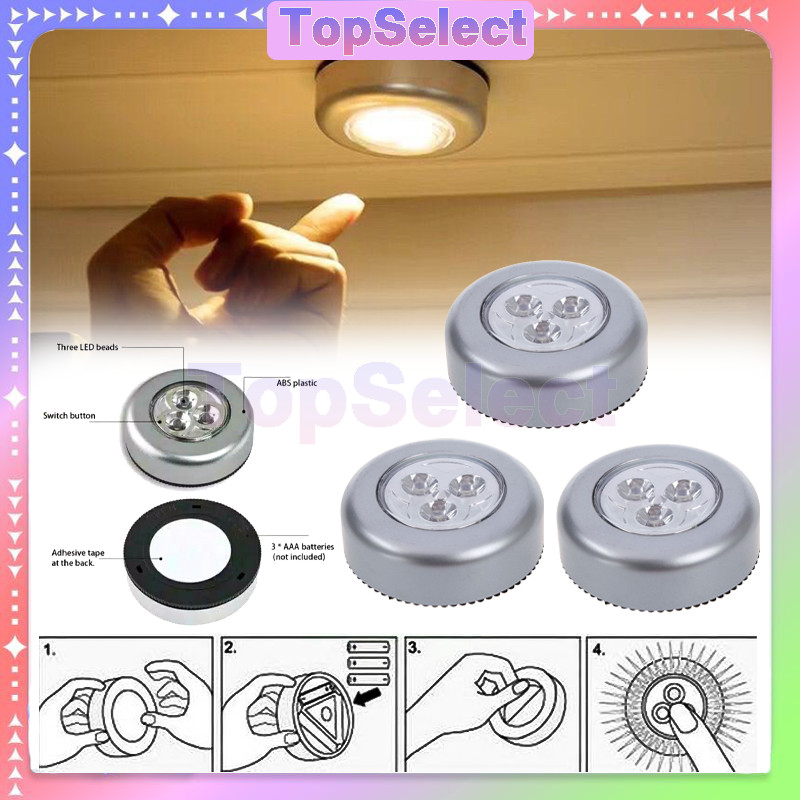 Click Touch Lamp Emergency/Lampu Emergency Tempel LED Stick / lampu led stick /click stick touch lam