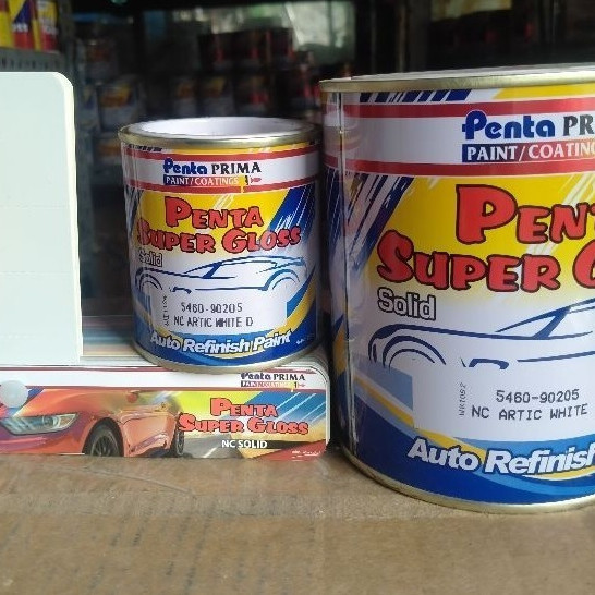 

cat penta super gloss solid nc artic white D 90205