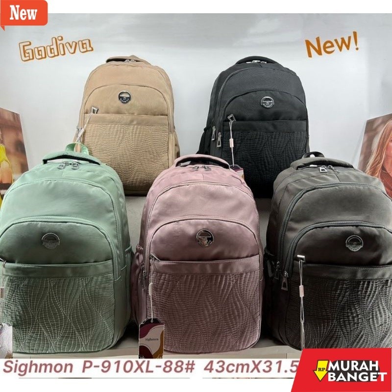 tas ransel wanita shopee TAS RANSEL SIGHMON KODE P-910XL JUMBO IMPORT.CINA