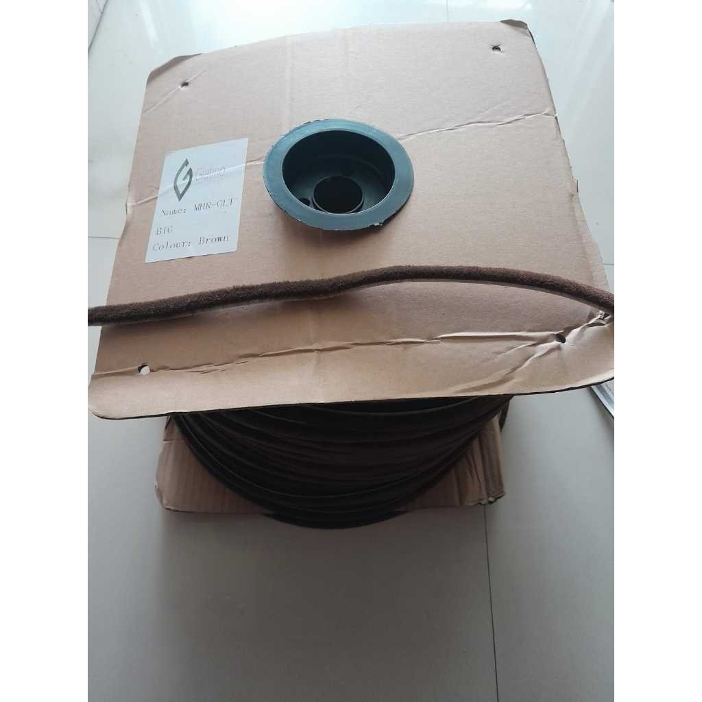 GLATINO / ATT MOHAIR Bulu Moher / Mohair Besar Merk Glatino - Warna Brown