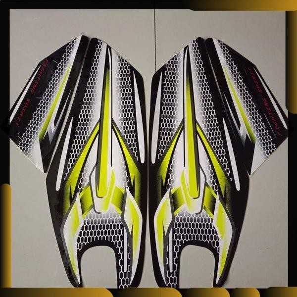 striping stiker yamaha RX KING 2007 KUNING LIST BODY RX KING KUALITAS TER BAIK