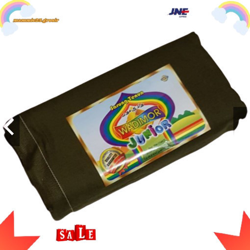 PROMO-sarung wadimor Anak Tanggung Hitam / sarung anak SD / SMP /Hitam Polos