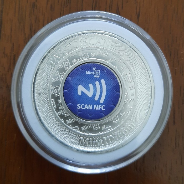 KOIN PERAK 1 OZ FINE SILVER COIN MINTID BUFFALO NFC GENUINE 3,11 GRAM