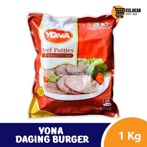 

Yona Beef Patties Daging Burger 1 Kg