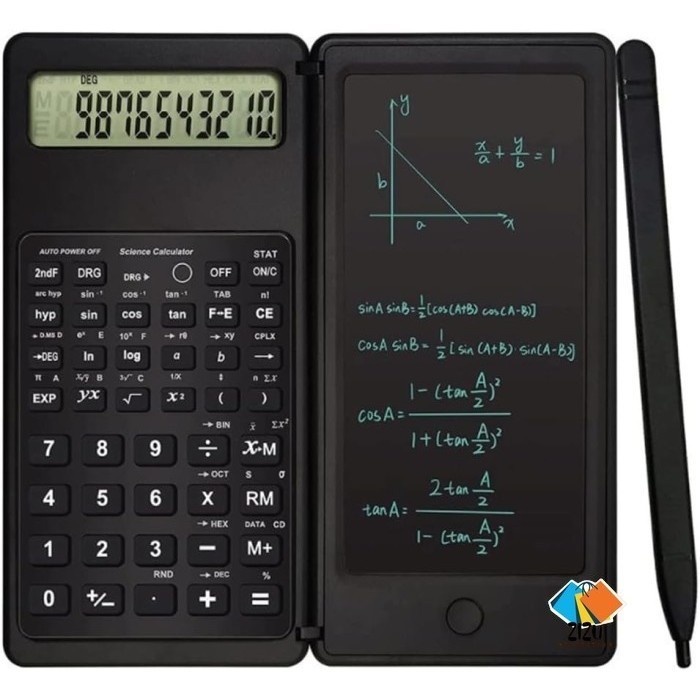 

Kalkulator Lipat Calculator ilmiah Scientific E-Writer LCD Note Pen S9