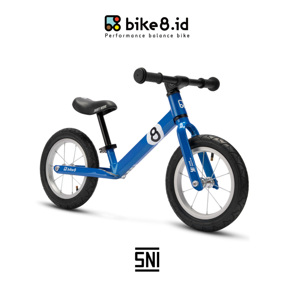 BIKE8 Children Racing Balance Bike - Sepeda Anak - Blue
