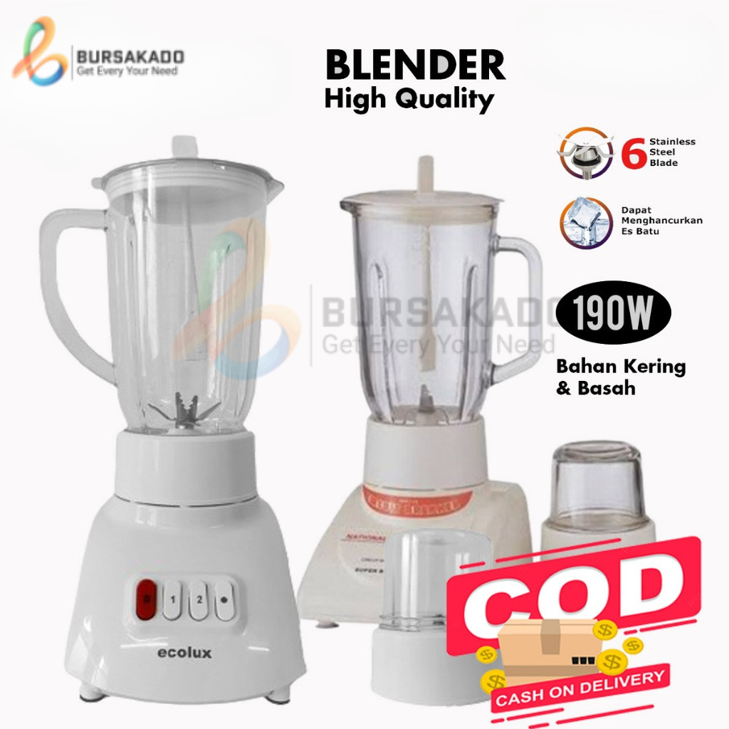 Blender 2in1 Viva Nasional /Blender Omega Nasional / Blender Omicko