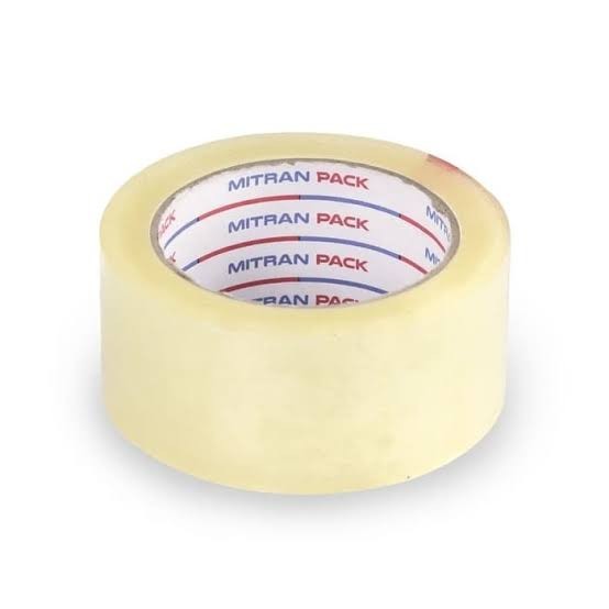 

TERLARIS Lakban Mitran Pack Bening Opp Tape 45mm×65mx45um Selotip Isolasi Tebal COD