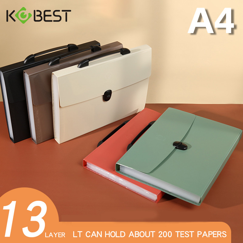 

Large Capacity Organ Package Multi-functional Folder Student Office Travel Supplies13Layers Portable A4 Storage Bags