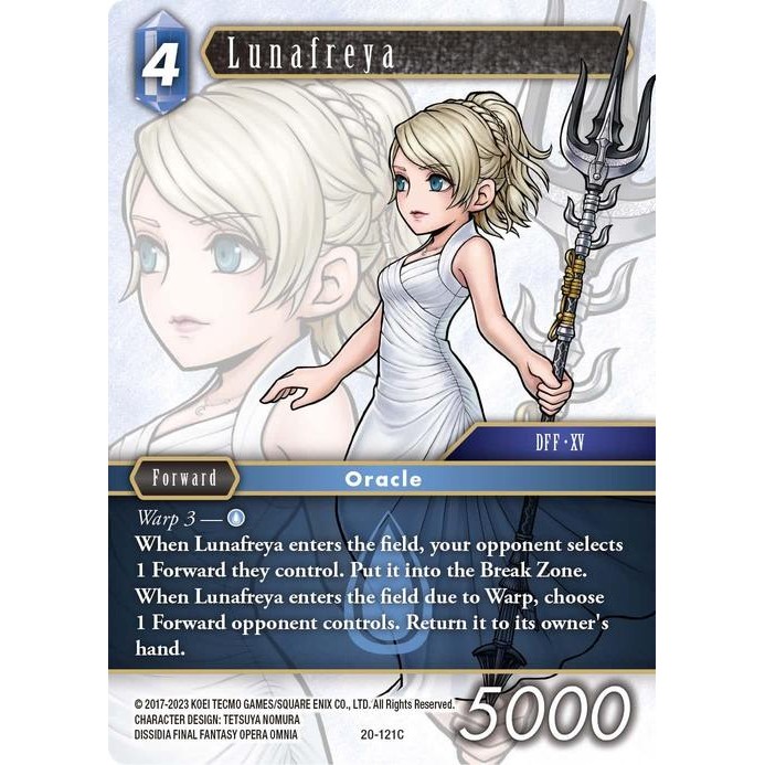 Final Fantasy TCG Lunafreya 20-121 C