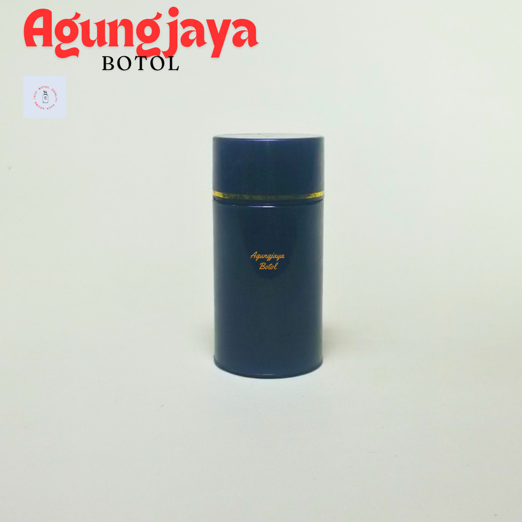 Botol Wulansari Hitam / Botol Hdpe / Botol Hdpe Kosmetik / Botol Lotion / Botol Toner / Botol Wulans