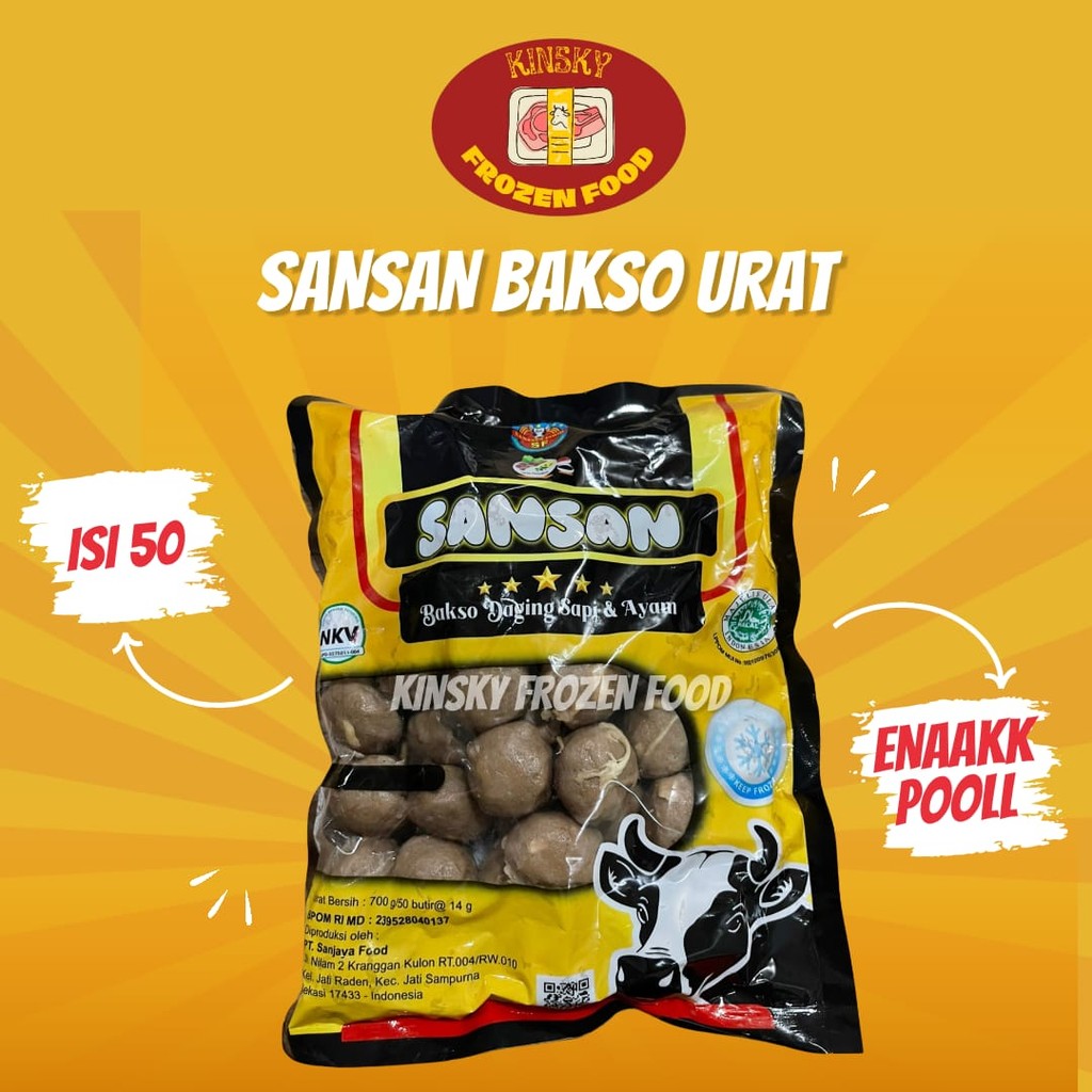 

SANJAYA BAKSO URAT SANSAN ISI 50