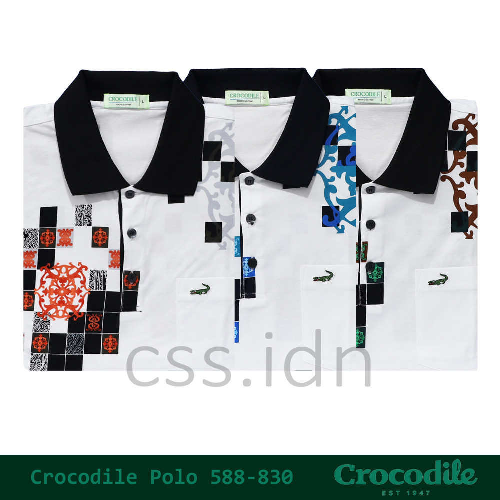 Kaos Kerah Pria Crocodile 588-830