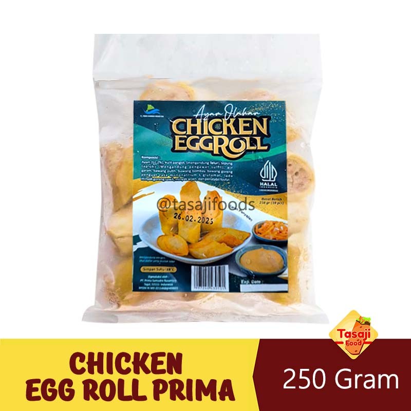 

Chicken Egg Roll Sakana Prima 250 Gram PSN