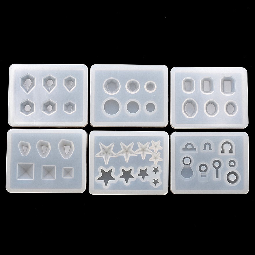 

SNASAN Cute Beads Silicone Mold Earrings Handmade DIY Jewelry Making Nail Art Lovely Beads Resin Silicone Mould