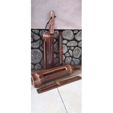 1 Pcs kentongan bambu suara nyaring - Bambu anti maling