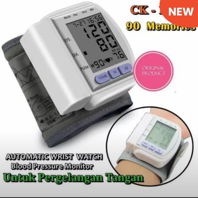 Alat Tensi Pergelangan Tangan Akurat