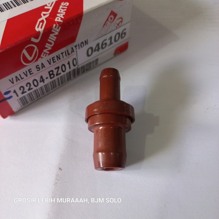 VALVE ANGIN VALVE PCV AVANZA XENIA RUSH TERIOS SOLUNA GREAT COROLLA 12204-BZ010 TOYOTA GENUINE