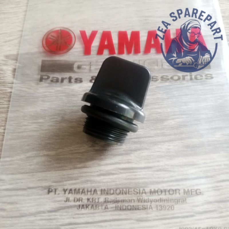 Tutup pengisian oli mesin yamaha scorpio Xmax jupiter mx Vixion old original